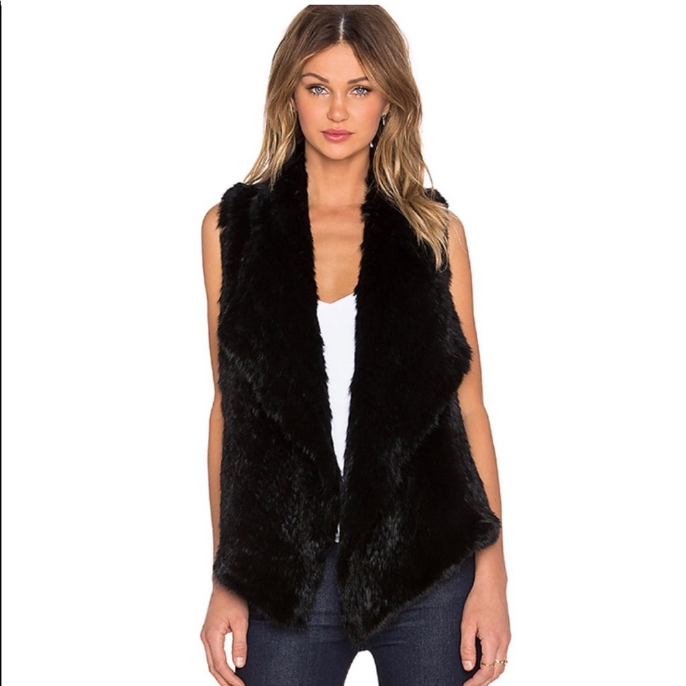 525 AMERICA RABBIT FUR VEST